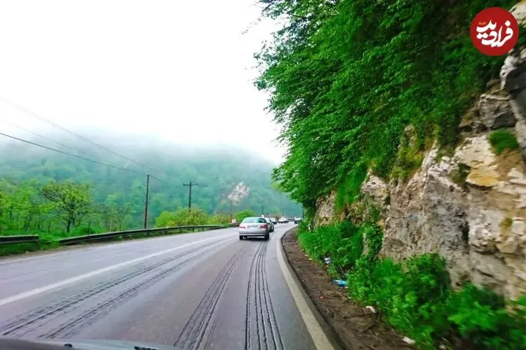 تصاویر| زیباترین جاده‌های ایران؛ ۱۰ مسیر دیدنی و خنک برای سفر تابستانی