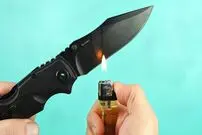 (ویدئو) 5 روش برای تیز کردن چاقو مثل تیغ جراحی بدون نیاز به چاقو تیزکن