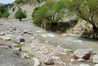 عکس؛ رودخانه جاجرود خشک شد