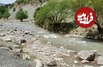 عکس؛ رودخانه جاجرود خشک شد