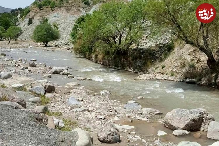 عکس؛ رودخانه جاجرود خشک شد