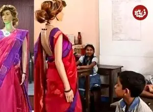 عکس؛ دانش‌آموز ۱۷ساله هندی یک آموزگار رباتیک ساخت