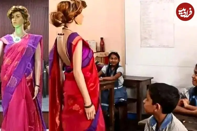 عکس؛ دانش‌آموز ۱۷ساله هندی یک آموزگار رباتیک ساخت