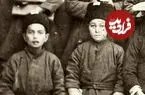 عکس| سفر زمان؛ دانش‌آموزان و معلمان یک مکتب‌خانه؛ بیش از یک قرن قبل