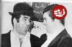عکس؛ سفر در زمان؛ «پریناز ایزدیار و مهناز افشار» در مراسم تشییع ناصر ملک مطیعی؛ سال 1397