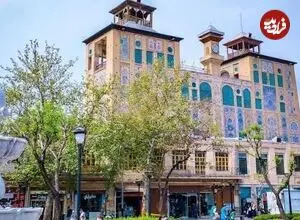 عکس| سفر زمان؛ تصویری از «خیابان ناصرخسرو» در دوران قاجار