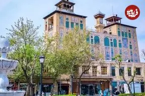 عکس| سفر زمان؛ تصویری از «خیابان ناصرخسرو» در دوران قاجار