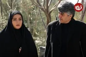 عکس| سفر در زمان؛ سلفی «ستایش و مهدی مظفری» در پشت صحنه ستایش 3؛ سال 97