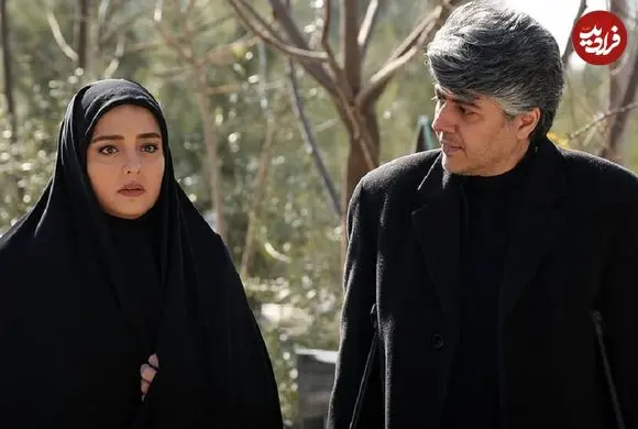 عکس| سفر در زمان؛ سلفی «ستایش و مهدی مظفری» در پشت صحنه ستایش 3؛ سال 97