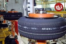 ببینید؛ فرآیند تولید انبوه لاستیک خودرو در یک کارخانه مدرن در ویتنام