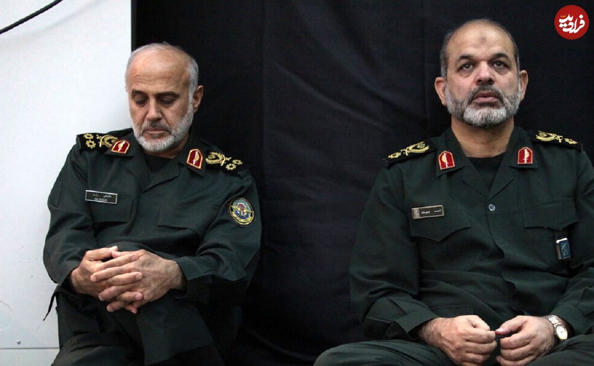 عکس؛ سفر در زمان؛ «سرلشکر رشید» در کنار حسن باقری و 7 رزمنده دیگر؛ دهه 60