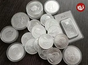 قیمت انس نقره امروز دوشنبه 11 خرداد 1405؛ رشد 0.31 درصدی