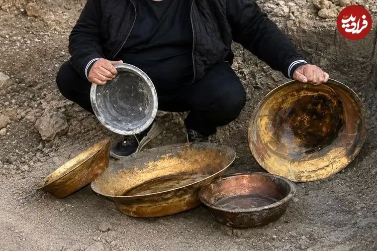 گنج «کاسه و لگن قزاق‌ها» بعد از 100 سال در یک چاه پیدا شد