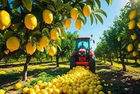 ببینید؛ چگونه کشورهای توسعه یافته صدها تن لیمو را برداشت و فرآوری می کنند؟