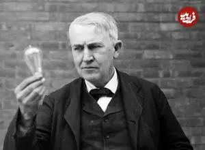 عکس| سفر در زمان؛ «توماس ادیسون، مخترع افسانه ای» در کنار خانواده اش؛ سال 1268