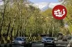 عکس| سفر به ایران قدیم؛ زنان تهرانی در کنار جوی آب یک خیابان؛ 80 سال قبل