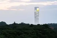 طراحی متفاوت چینی‌ها برای یک «برج دیده‌بانی» به شکل «ماه»