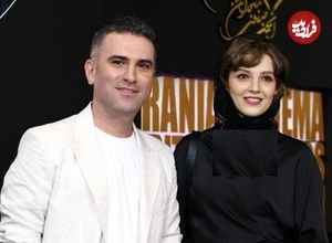 ببینید؛ وحشت مهسا حجازی از حرکت عجیب هوتن شکیبا در جشن منتقدان سینما