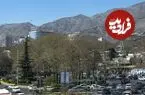 عکس| سفر زمان؛ منظرۀ «میدان تجریش» در سال 1313