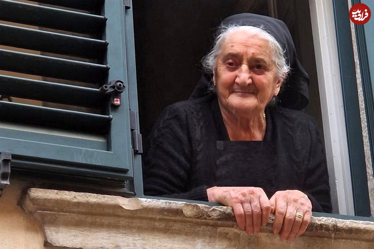 تصاویر؛ شهرت ناخواسته زن ۹۴ ساله‌ای که سنت روستای قرون وسطایی ایتالیا را زنده نگه می‌دارد