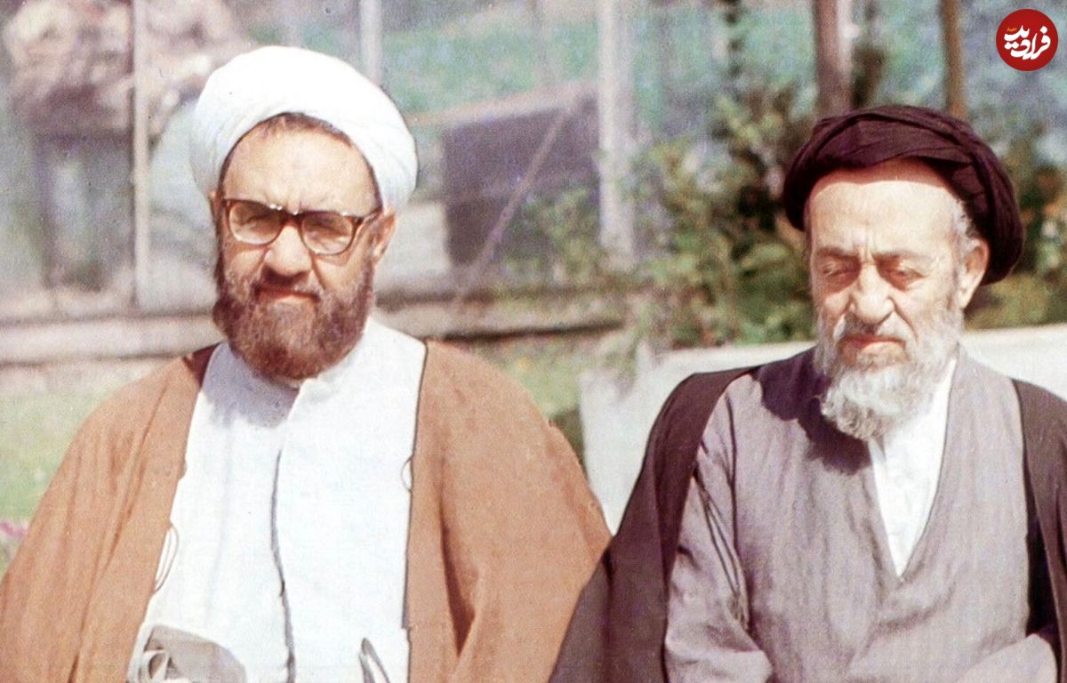عکس؛ سفر به تاریخ؛ «شهید مطهری» و استادش «علامه طباطبایی» در منچستر انگلیس
