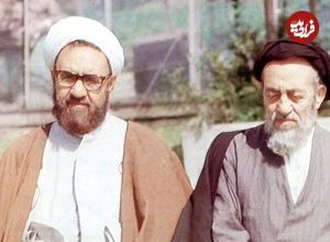 عکس؛ سفر به تاریخ؛ «شهید مطهری» و استادش «علامه طباطبایی» در منچستر انگلیس