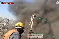 ببینید| ثبت لحظه حمله ایران به امارات توسط کارگران چینی 