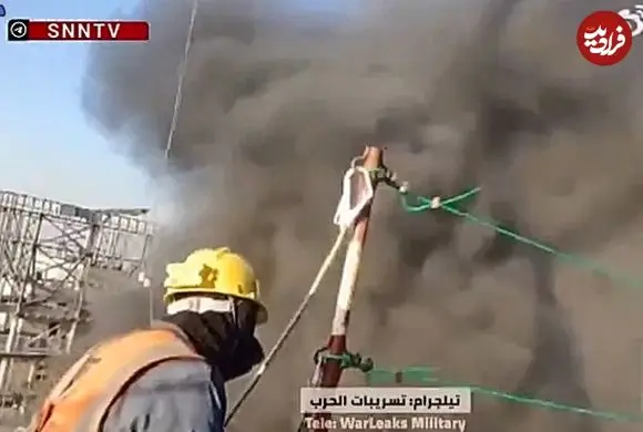 ببینید| ثبت لحظه حمله ایران به امارات توسط کارگران چینی 