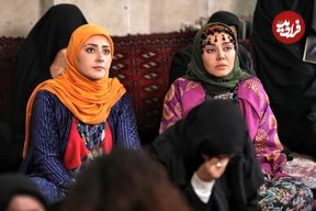 عکس| سفر در زمان؛ «باوان» سریال نون خ در جشن تولد 28 سالگی اش