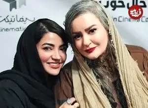 تصاویر؛ استقبال گرم شیرازی‌ها از «کج‌پیله»؛ قاب مشترک نعیمه نظام‌دوست و یلدا عباسی در اکران مردمی 