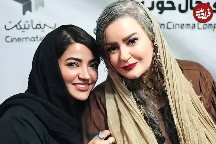 تصاویر؛ استقبال گرم شیرازی‌ها از «کج‌پیله»؛ قاب مشترک نعیمه نظام‌دوست و یلدا عباسی در اکران مردمی 