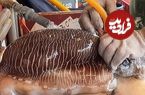 ببینید؛ غذای خیابانی در ژاپن؛ برش ماهرانه ماهی مرکب و تهیه ساشیمی در اوکیناوا