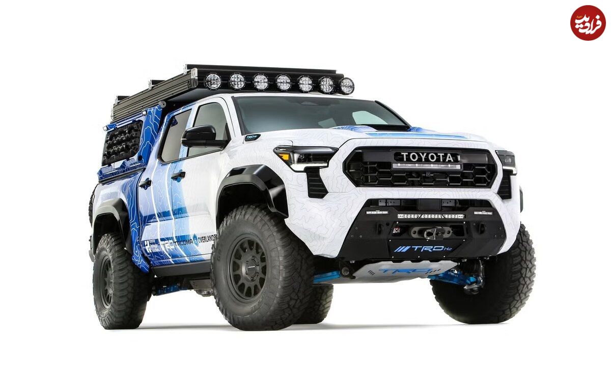 تصاویر؛ وانت جدید تویوتا با همه فرق دارد؛ نه بنزینی است، نه برقی