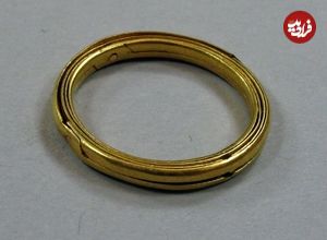 حلقۀ طلایی 400 ساله با نمادهای مخفی که «حرکات افلاک» را نشان می‌دهد