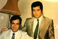 عکس| سفر زمان؛ «بهروز وثوقی» در 32 سالگی و در پشت صحنه فیلم قیصر؛ سال 48