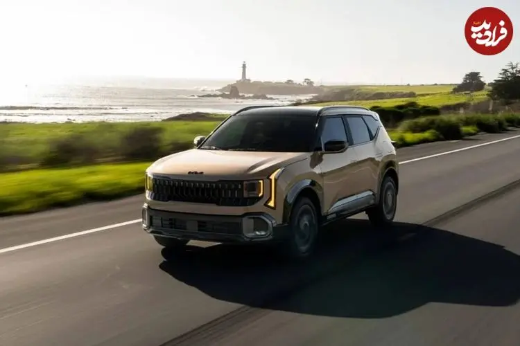 تصاویر| کیا با دست پر به نیویورک آمد؛ رونمایی از مدل‌های ۲۰۲۷ سلتوس و کراس‌اوور برقی EV3