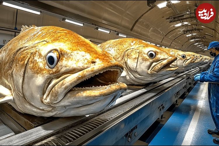 ببینید؛ چگونه استخرهای ماهی سالمون آتلانتیک هر سال هزاران تن ماهی پرورش می دهند؟