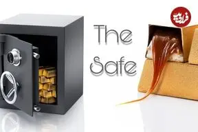 ببینید| نحوه ساخت یک گاو صندوق پر از شمش های طلا با شکلات خالص!