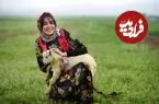 عکس| سفر در زمان؛ ژست «شیرین» 6 سال بعد سریال نون خ