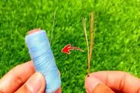 (ویدئو) یک روش خلاقانه و سریع برای سوزن نخ کردن با استفاده از سیم برق