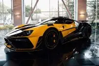 (تصاویر) هنرنمایی دوباره منصوری: رونمایی مدل سفارشی فورد GT برای ستاره بسکتبال