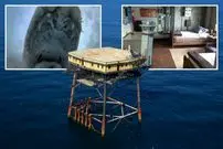 تصاویر| خطرناک‌ترین هتل جهان؛ اقامت هزاران دلاری روی برجی زنگ‌زده در میان آب‌های پر از کوسه