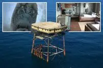 تصاویر| خطرناک‌ترین هتل جهان؛ اقامت هزاران دلاری روی برجی زنگ‌زده در میان آب‌های پر از کوسه