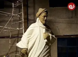 عکس؛ اقدام عجیب شهرداری ارومیه با مجسمه سعدی