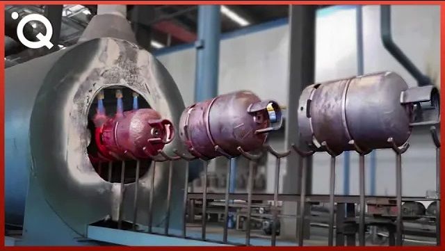(ویدئو) فرآیند تماشایی تولید کپسول گاز مایع در کارخانه