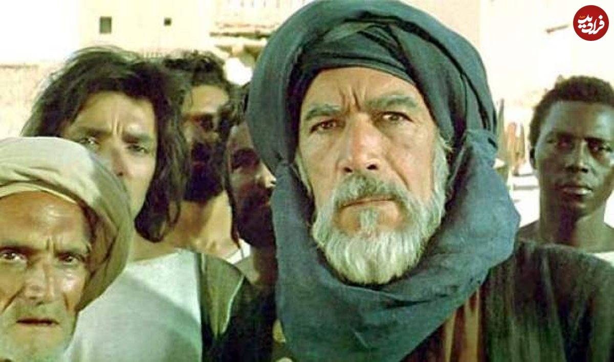 عکس| سفر به تاریخ؛ «حمزه» (فیلم محمد رسولالله) در کنار «محمدعلی کشاورز» در یک فیلم ایرانی-آمریکایی