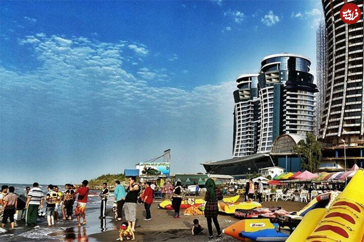 ( ویدیو) وضعیت اسفناک ساحل متل قو در تعطیلات تابستانی!