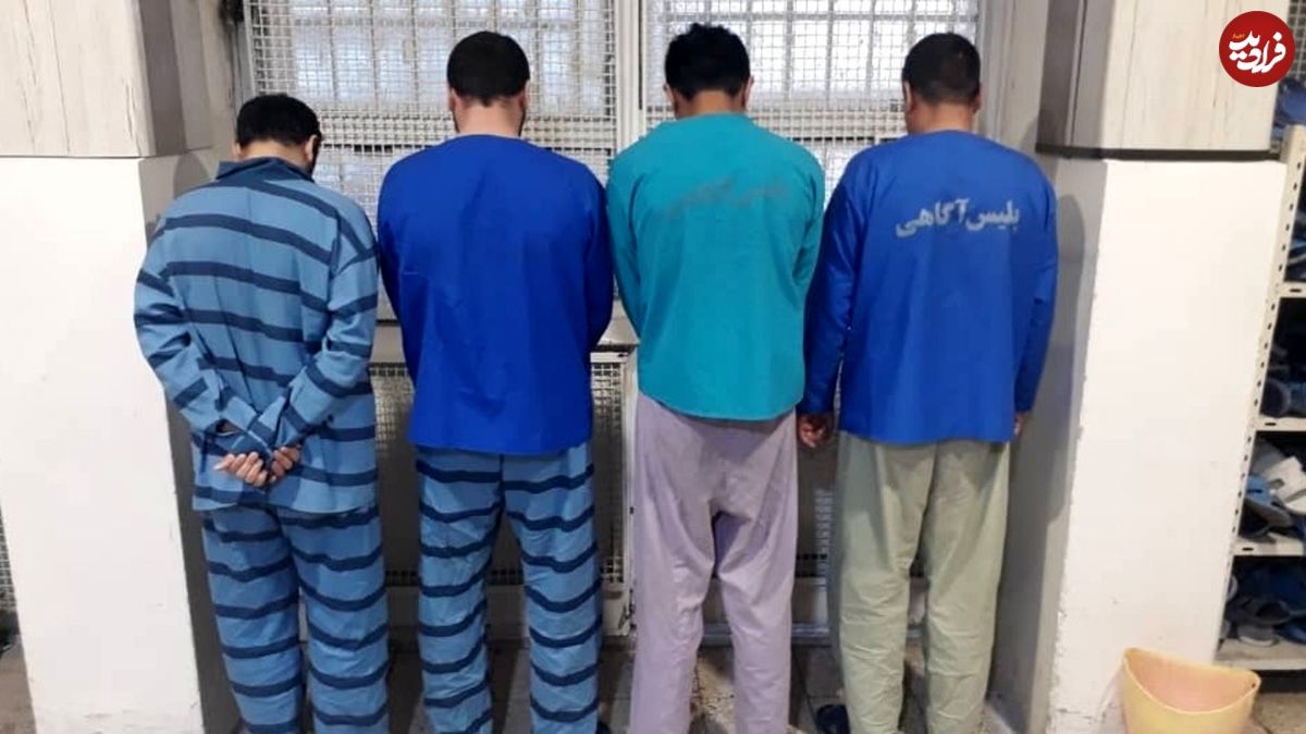 شکنجه مرگبار سارقین با تراکتور