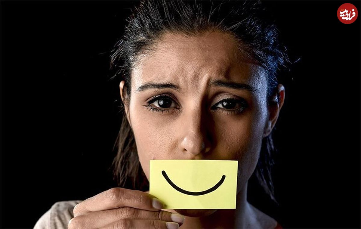 اینفوگرافیک/ علائم افسردگی خندان