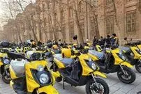 (ویدئو) رونمایی از موتور برقی موزعین جالب شرکت پست